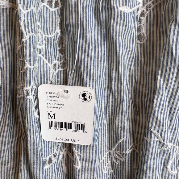 Free People Rosalia Embroidered Apron Maxi Dress - Picture 7 of 7